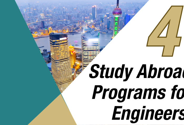 4 Study abroad programs for Engineers