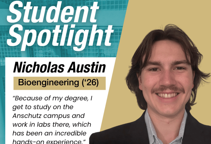 Student Spotlight Nicholas Austin