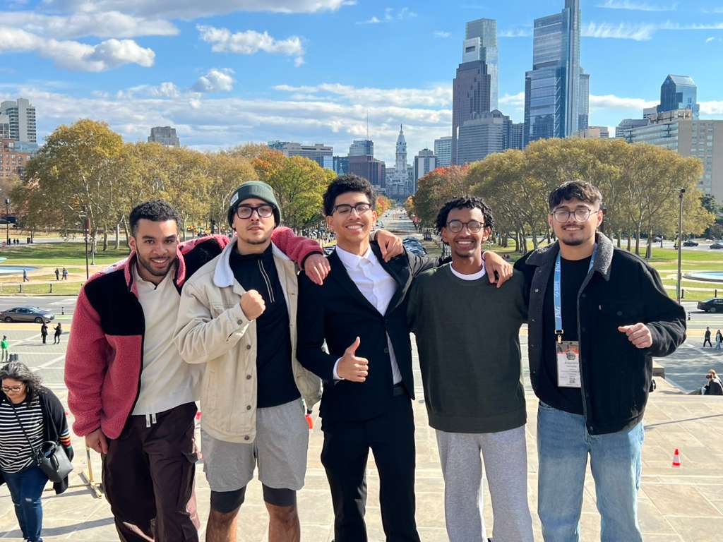 CU Denver students at the SHPE national conference 2025 in Philadelphia