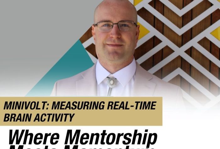 Where mentorship Meets Momentum: Forest Speed MiniVolt: measuring brain activity in real time