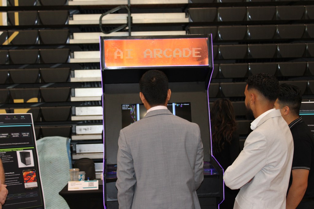 AI Arcade at the CEDC Capstone expo