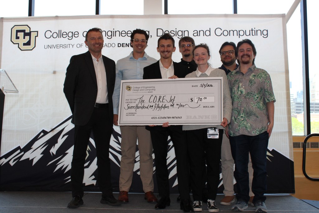 Winners for the C.O.R.E Jet: Matthew Mata, Liam Gonzalez, Jacquie Sammel, Payton Kallaher, Derek Knauf, Daniel Uribe, Anthony Giattini 